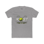 Tennis A-List Crew Tee — Retro Tennis Ball & Racket Graphic