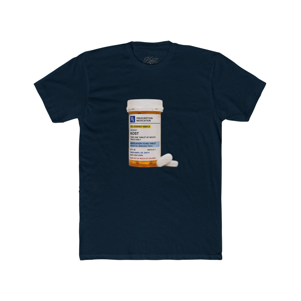 Prescription Pill Bottle Graphic T-Shirt