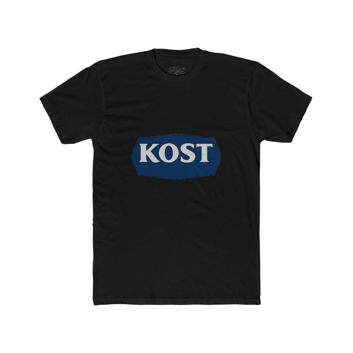 KOST Logo Tee — Vintage Navy Badge Graphic T-Shirt