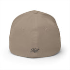 Embroidered 'Kost' Baroque Gold Logo Cap — Structured Closed-Back Hat