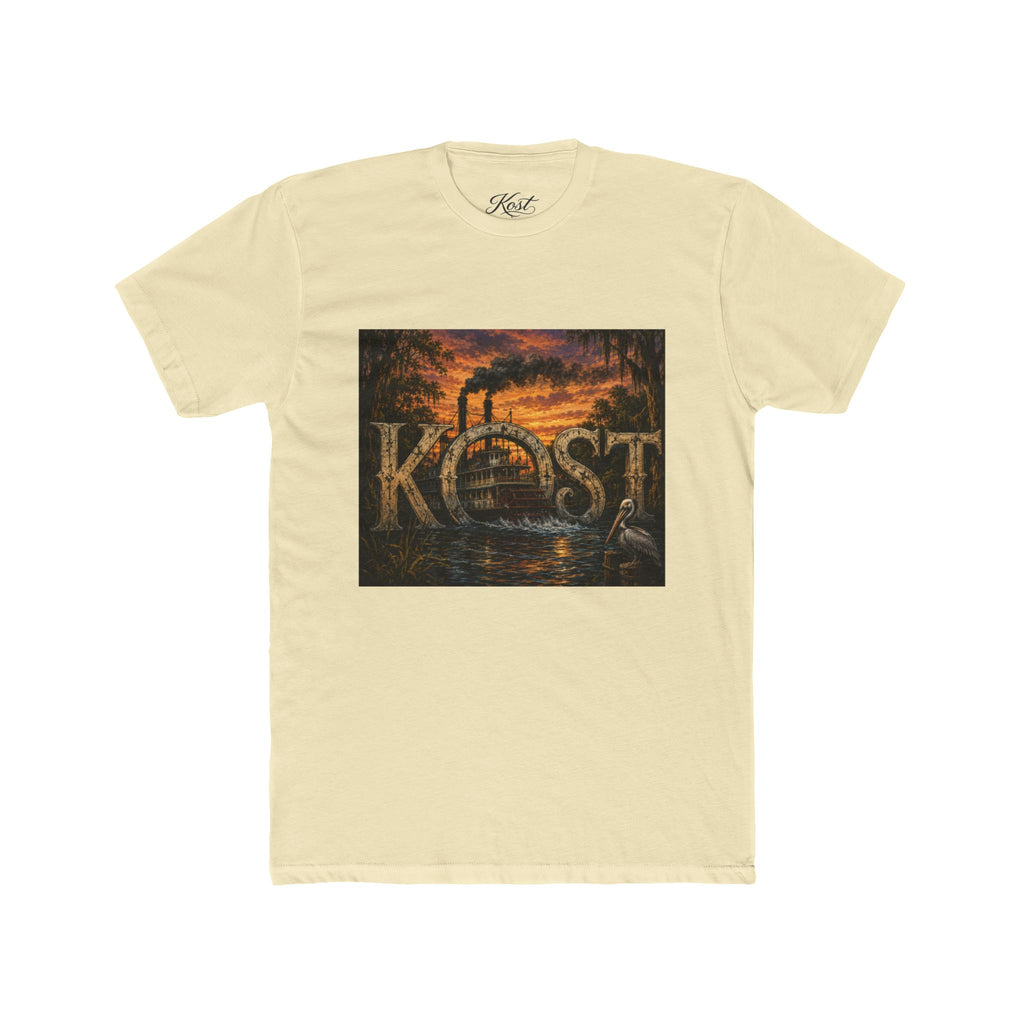 Köst Sunset Steam Tee — Vintage Riverboat Graphic T-Shirt