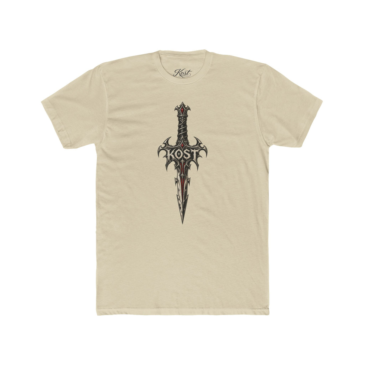 Kosta Gothic Sword Graphic T-Shirt