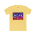 Retro Roller Disco Tee — "KOST" Neon 80s Skate Graphic T-Shirt