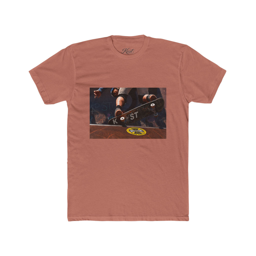 Skate Trick Photo Tee — Vintage Skateboard Crew Shirt