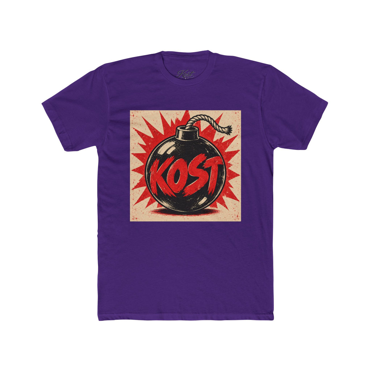 KOST Bomb Graphic Tee — Retro Explosive Band Shirt