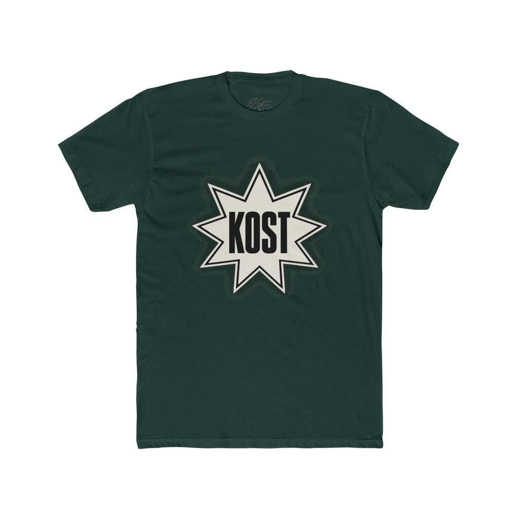 KOST Starburst Logo Tee — Vintage-Inspired Graphic Cotton T-Shirt