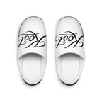 Women’s Indoor Slippers with Elegant Monogram Design