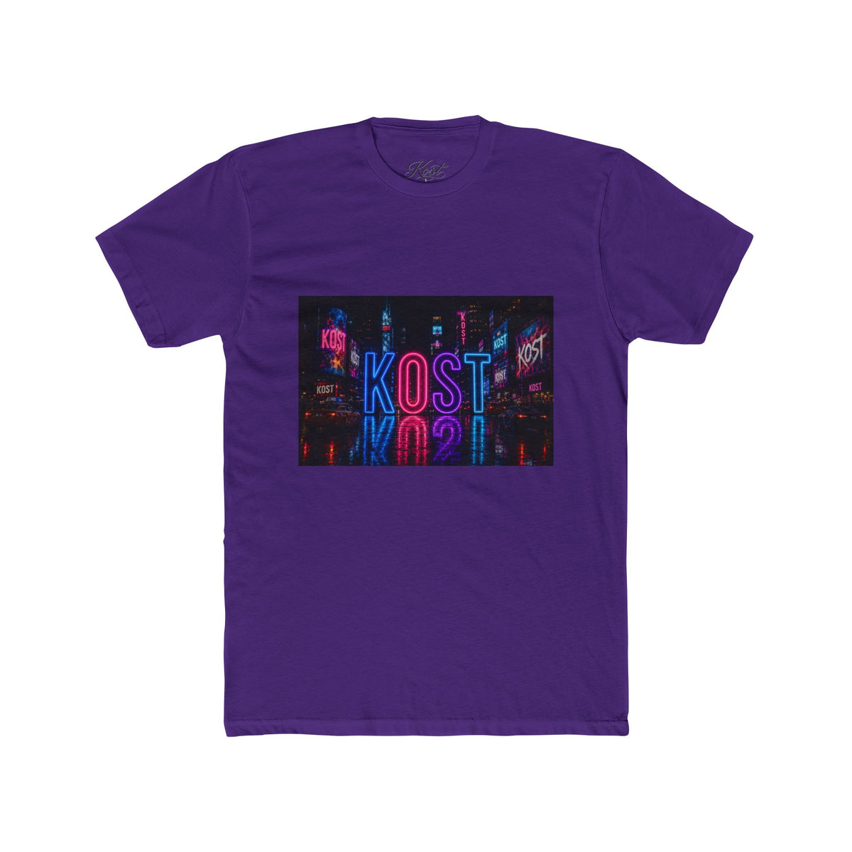 KOST Neon Sign Tee — Retro Neon Graphic T-Shirt