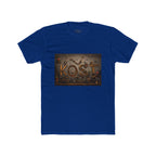 Retro Industrial 'KOST' Graphic Tee — Vintage Steampunk Lettering Shirt
