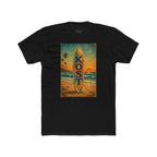 Surfboard Beach Tee – 'KOST' Vintage Sunset Surf Shirt