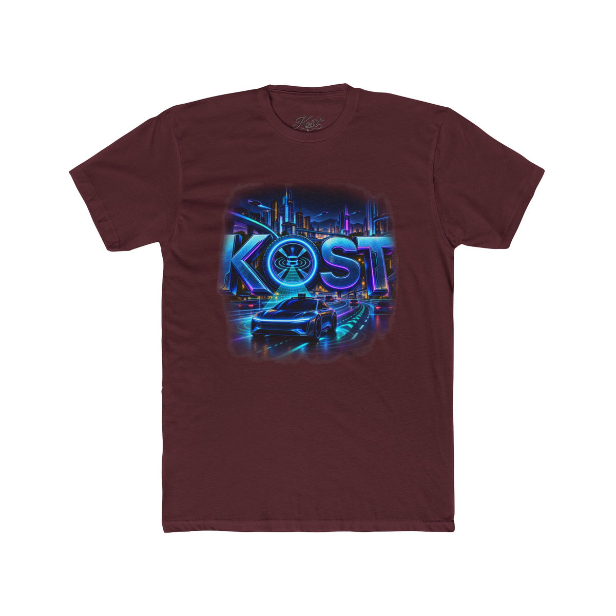 KOSI Neon Cyberpunk Graphic T-Shirt