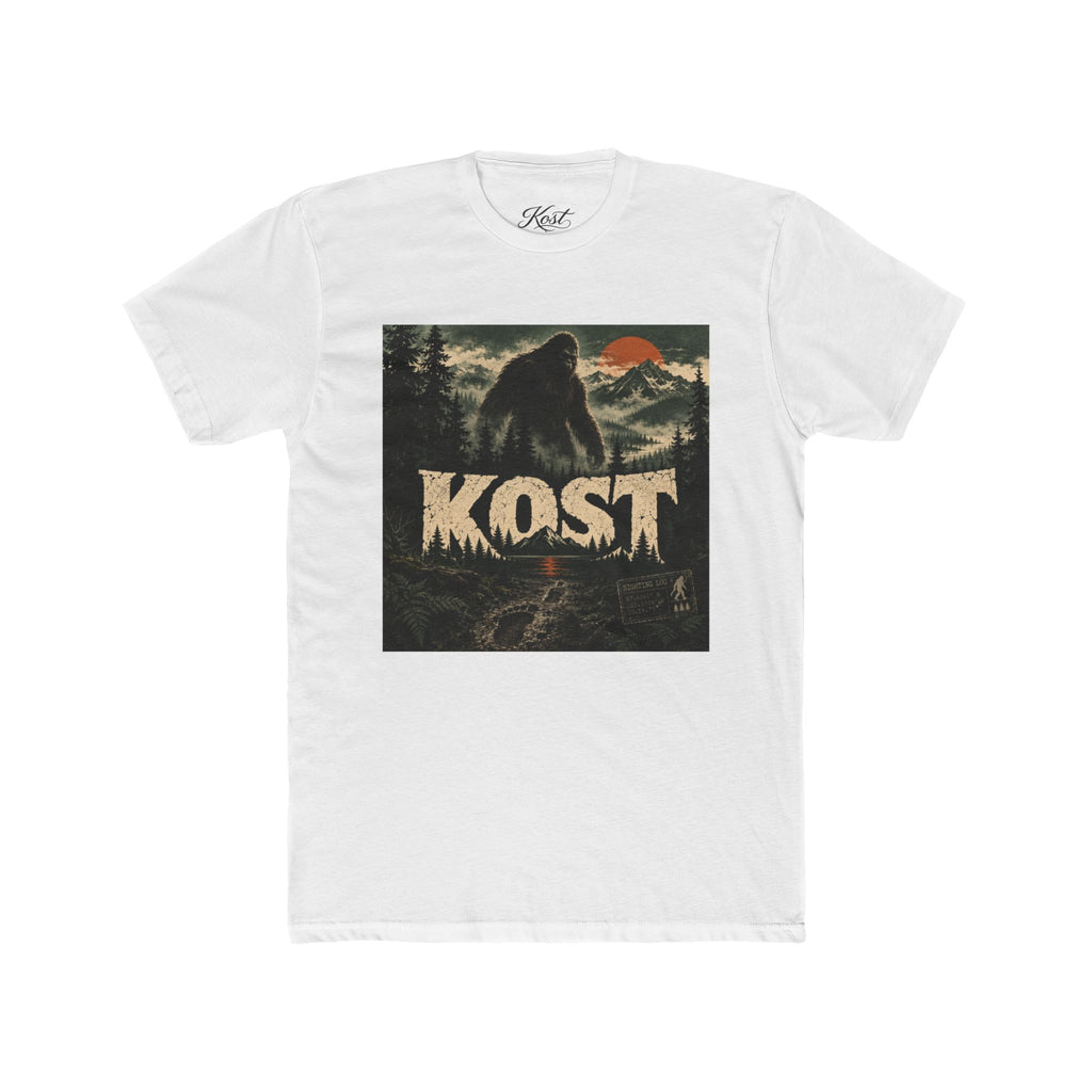 KOST Bigfoot Forest Tee — Retro Sasquatch Graphic T-Shirt