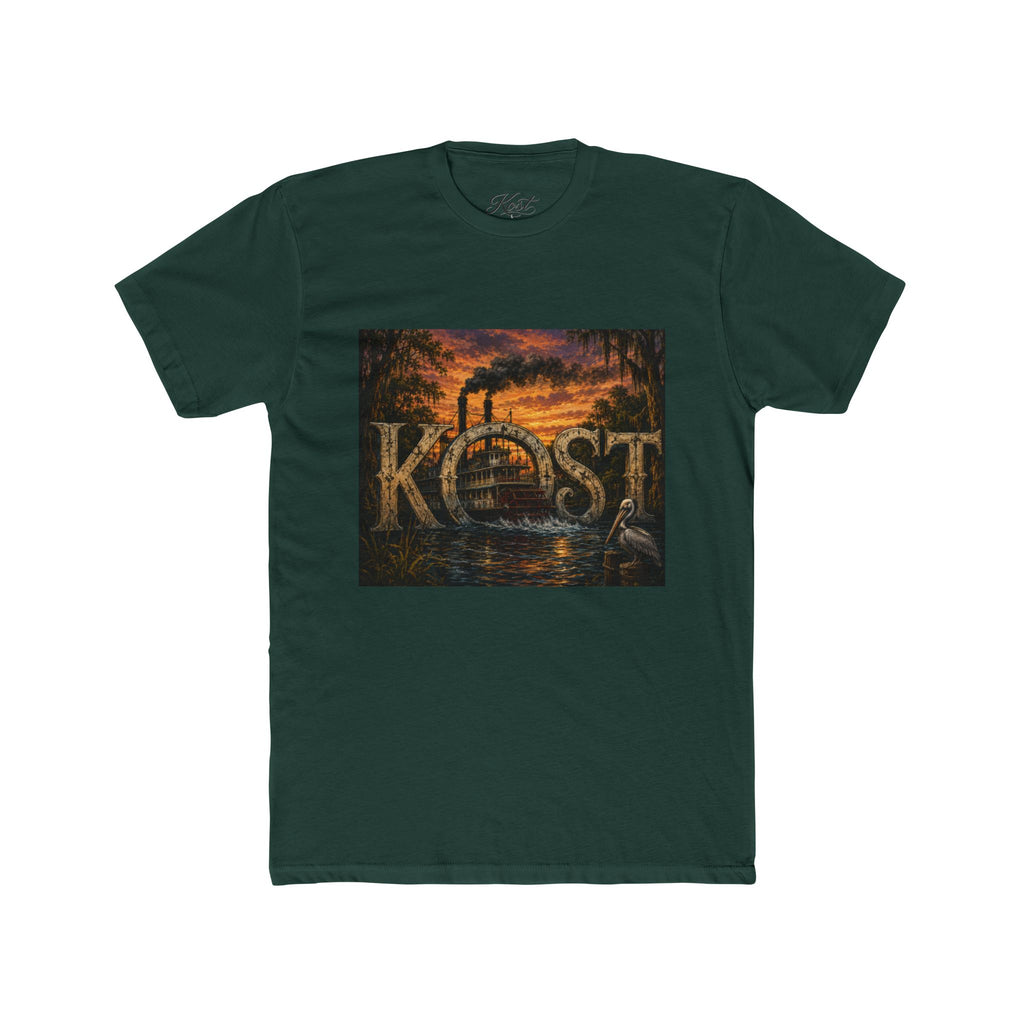 Köst Sunset Steam Tee — Vintage Riverboat Graphic T-Shirt