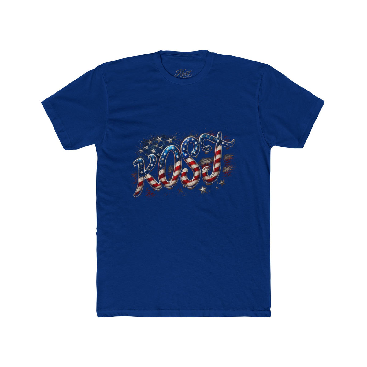 KOST Americana Flag Script T-Shirt — Patriotic 4th of July Graphic Tee