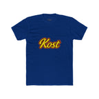 Kost Script T-Shirt — Retro Yellow & Red Logo Tee