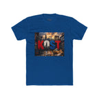 KOST Cityscape Graphic Tee — Red, White & Blue Urban Skyline T-Shirt