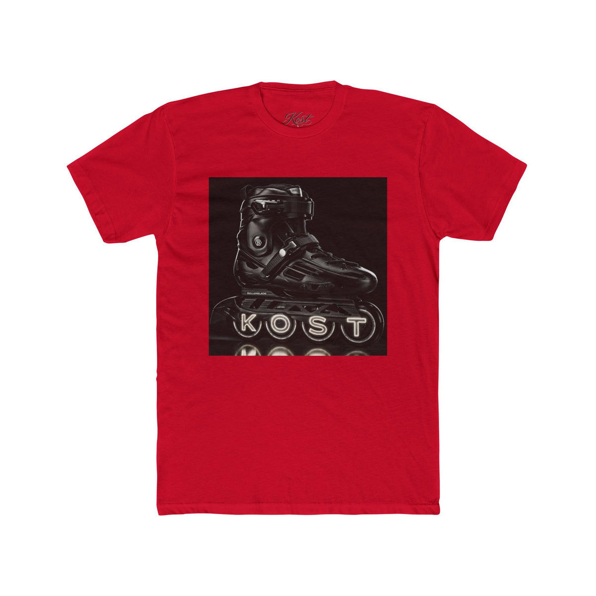Roller Skate Graphic Tee — KOST Retro Inline Skate Design