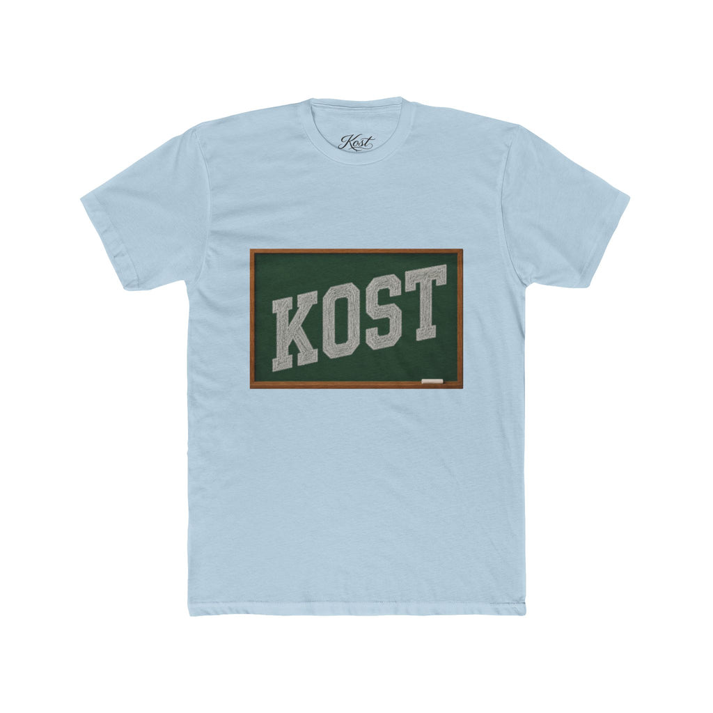 KOST Vintage Collegiate Tee — Retro Green Plaque Graphic