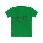 KOST Sketch Logo Tee — White Cotton Graphic T‑Shirt