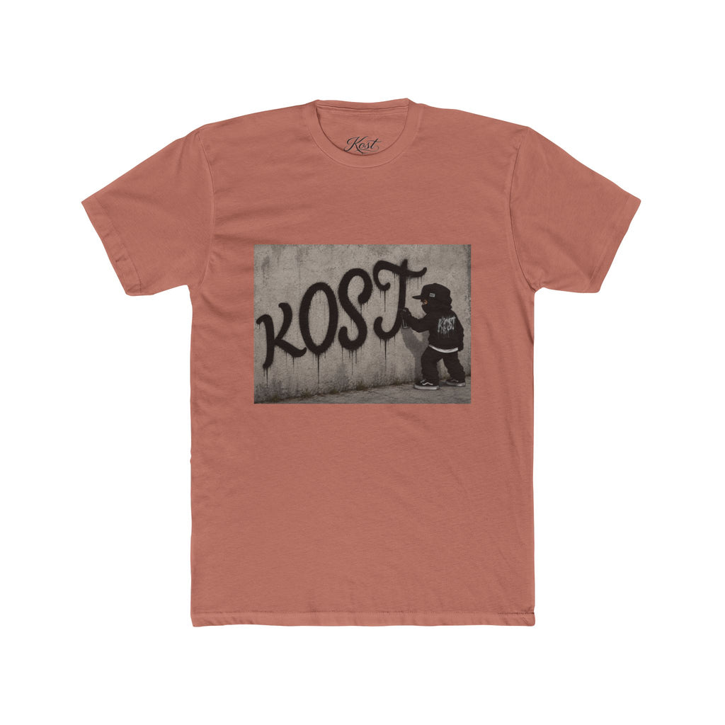 Graffiti Kid 'KOST' Tee — Urban Street Photo Graphic T-Shirt