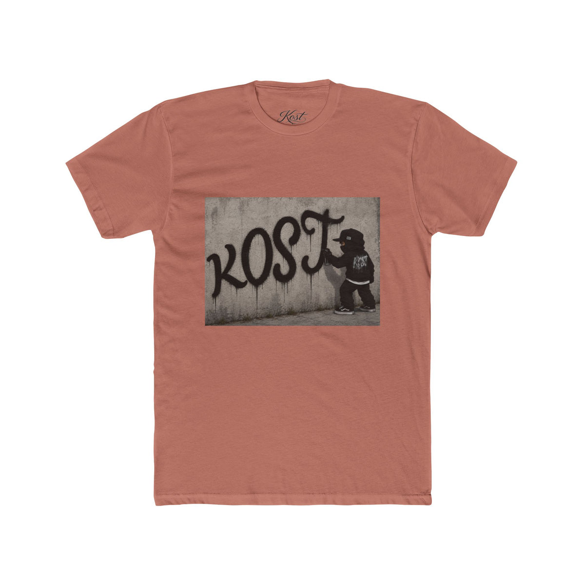 Graffiti Kid 'KOST' Tee — Urban Street Photo Graphic T-Shirt
