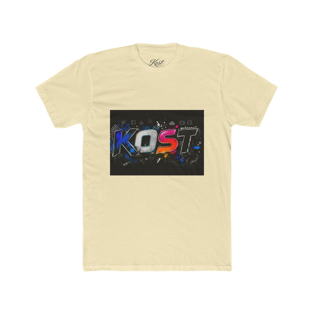 KOST Graphic Tee — Retro Neon Gaming Logo T‑Shirt