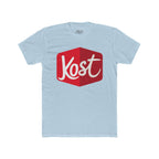 Kost Logo Tee — Retro Red Hexagon Graphic T-Shirt