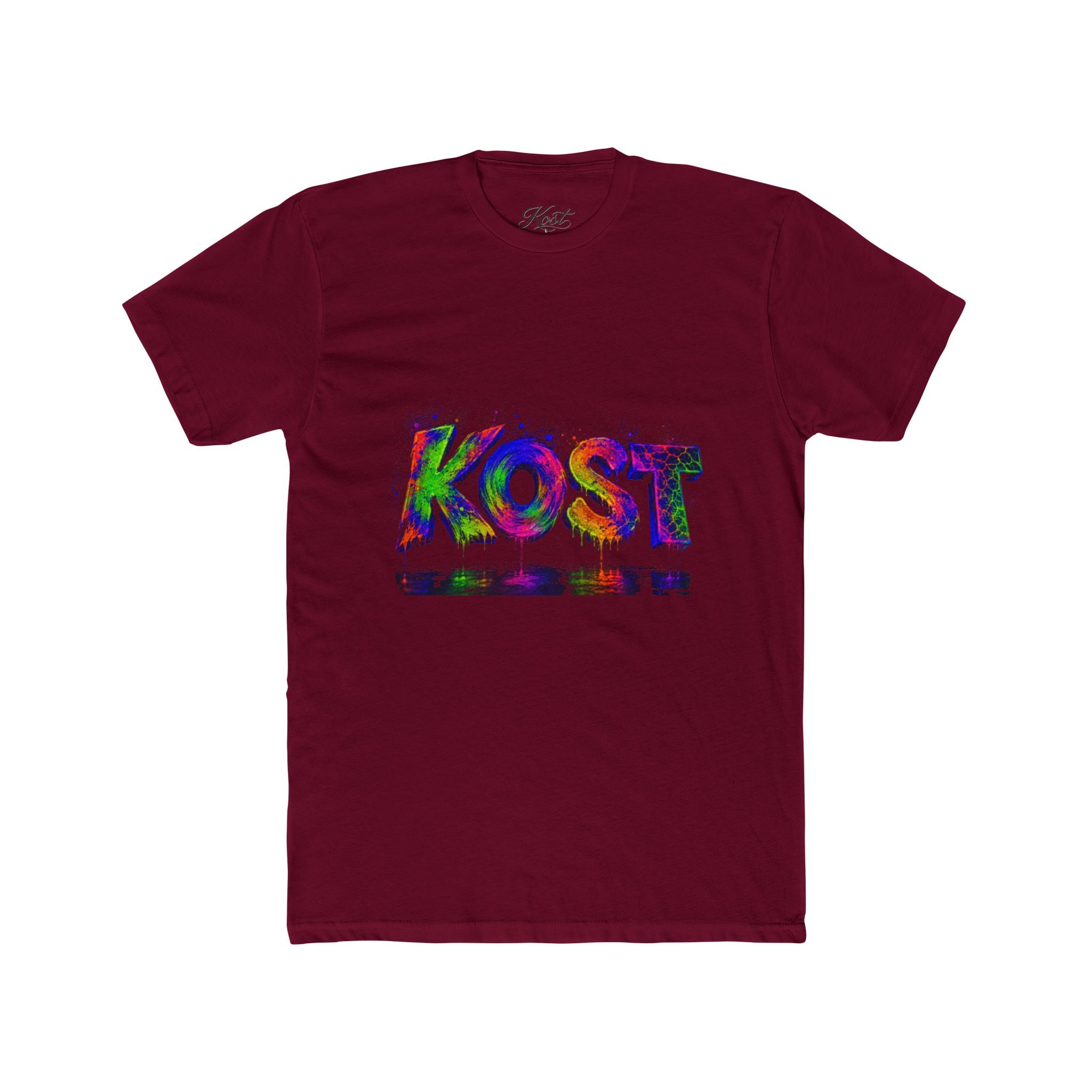 KOST Color-Splatter Tee — Retro Graffiti Graphic T-Shirt