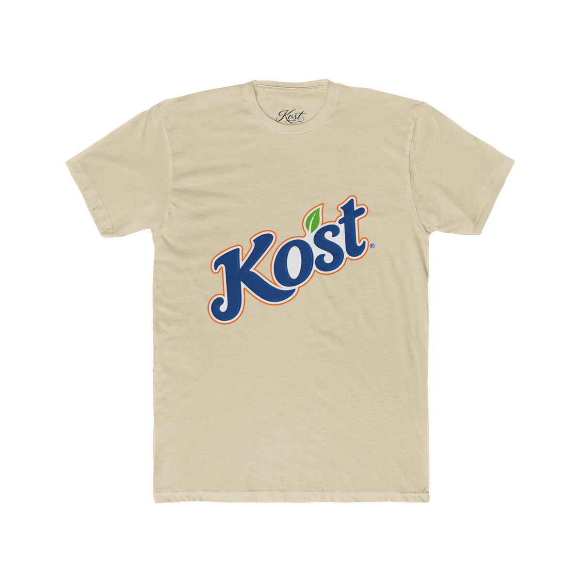 Kost Logo Tee — Retro Script Graphic T-Shirt