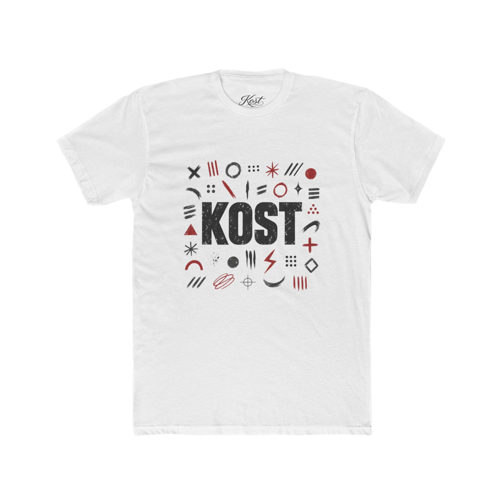 KOST Graphic Tee — Retro Geometric Logo T‑Shirt