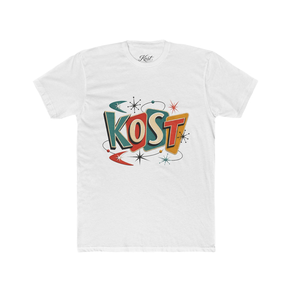 KOST Retro Vintage Logo Tee — 1950s Atomic Mid-Century Graphic T-Shirt