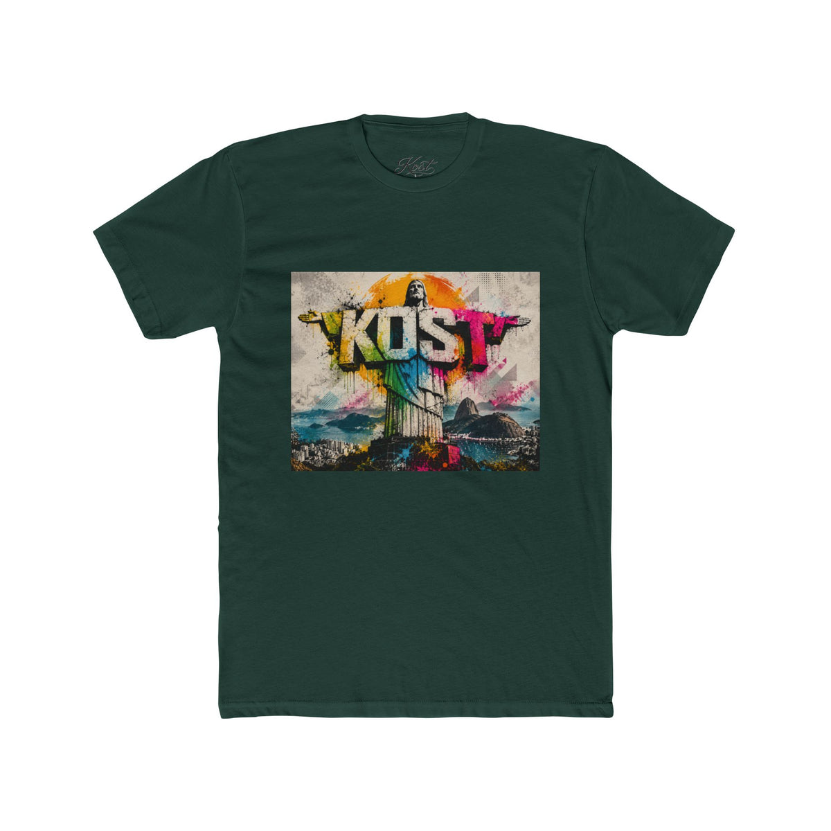 KOST Graffiti City T‑Shirt — Colorful Urban Skyline Tee