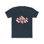 KOST Logo Tee — Retro Candy-Stripe Graphic T-Shirt