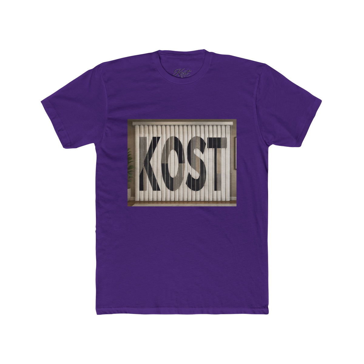 KOST Graphic Tee — Vintage Industrial Logo Cotton T-Shirt