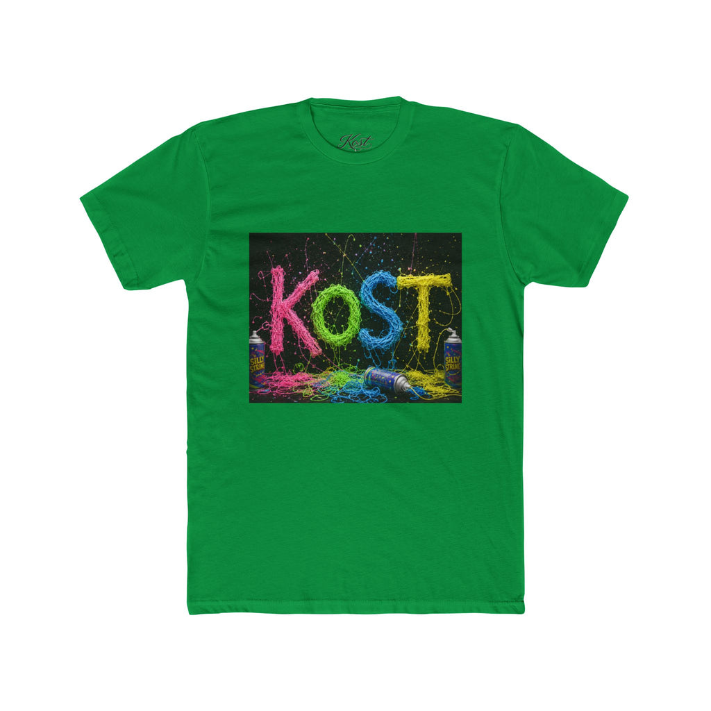 KOST Colorful Abstract Art Cotton T-Shirt