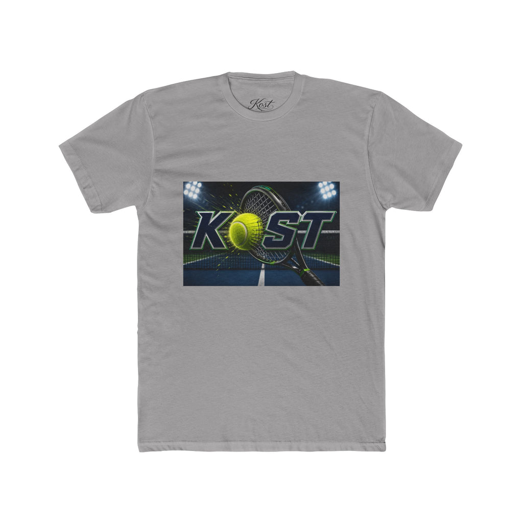KOST Tennis Logo Tee — Court Night Graphic T-Shirt