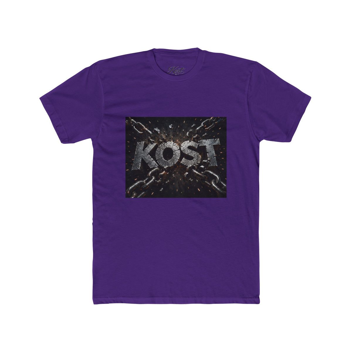 KOST Graphic T-Shirt – Distressed Rock-Inspired Cotton Tee