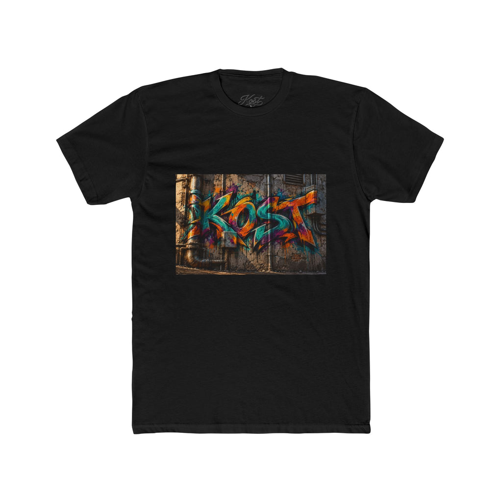 Graffiti 'Kost' Street Art T‑Shirt — Urban Skateboard Vibe Tee