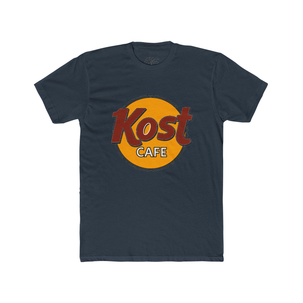 Kost Café Logo Tee — Vintage Retro Coffee Shop T-Shirt