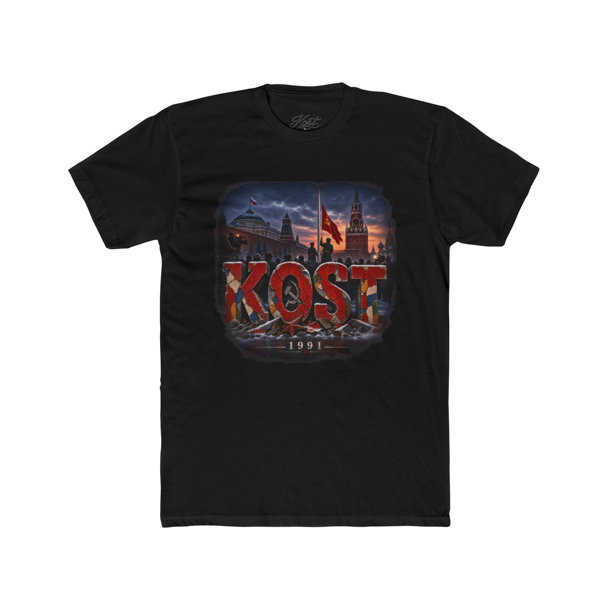 KOST Band Skyline Tee — Vintage Tour Shirt with Cityscape Graphic