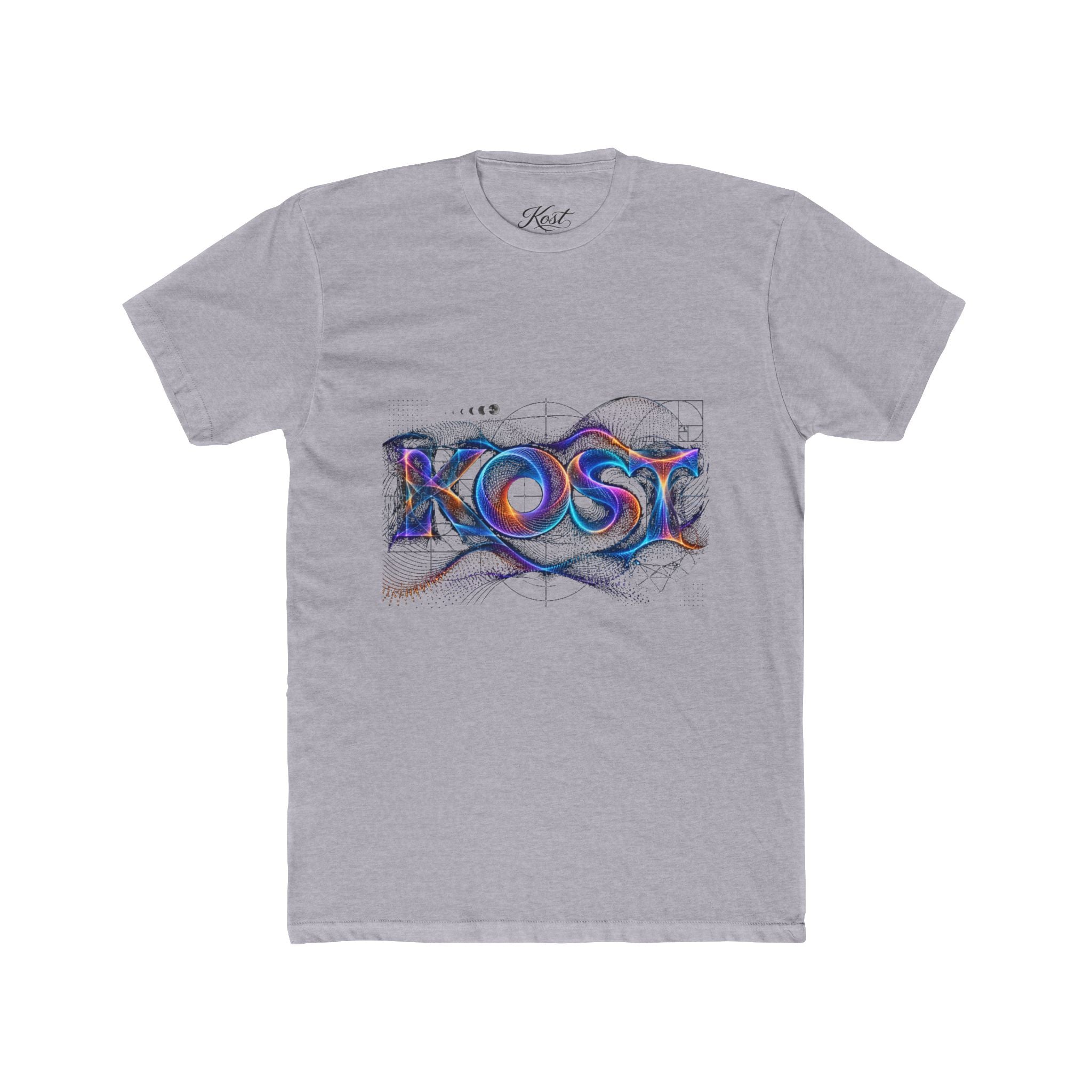 Lost Nebula T‑Shirt — Abstract Colorful 'LOST' Graphic Tee