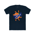 Kost Orange Splash Tee - Retro Logo Graphic T-Shirt