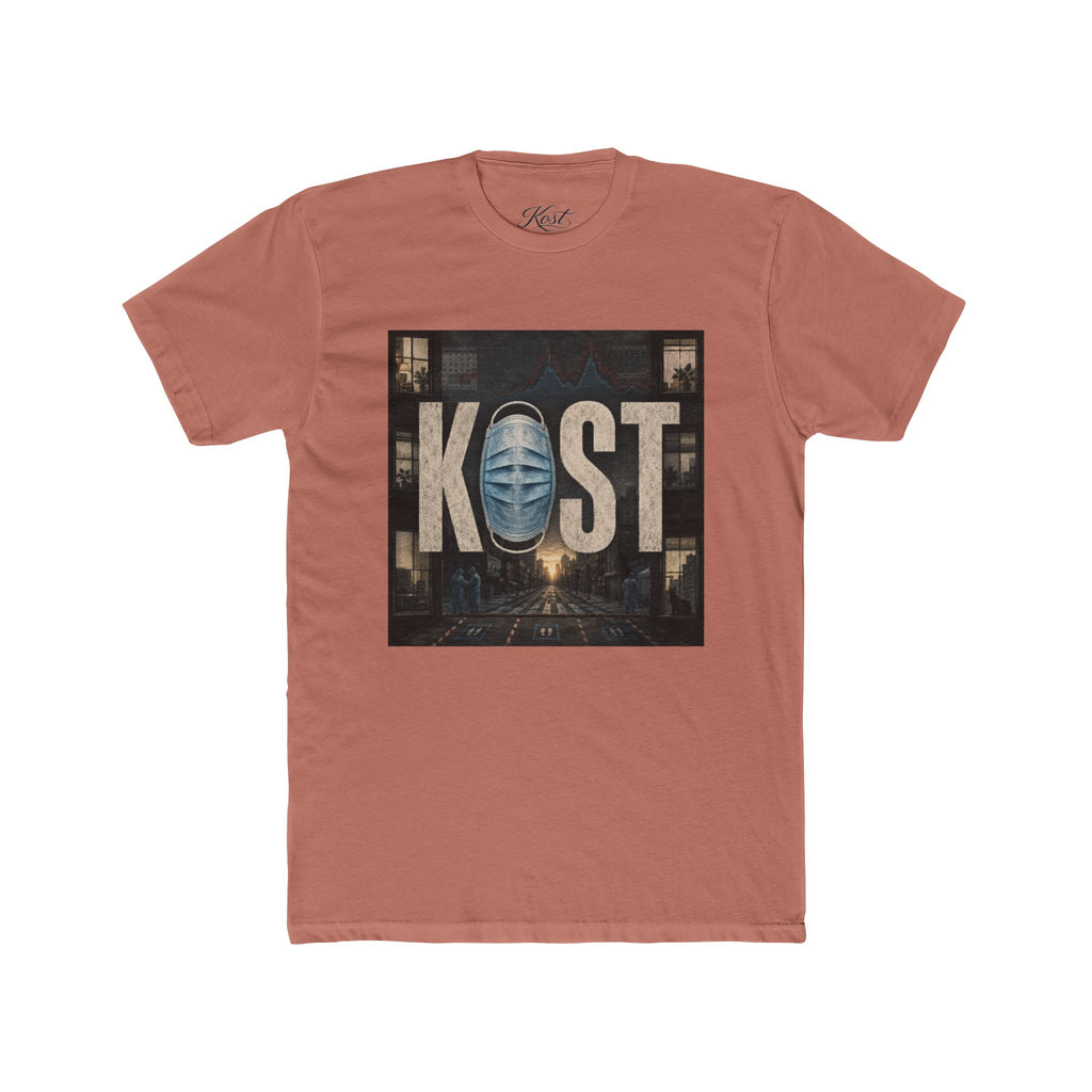 KOST Vintage Microphone Tee — Retro Radio Broadcast Graphic T-Shirt