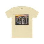 Coast Waterfall Graphic Tee — Scenic Sunset Nature T-Shirt