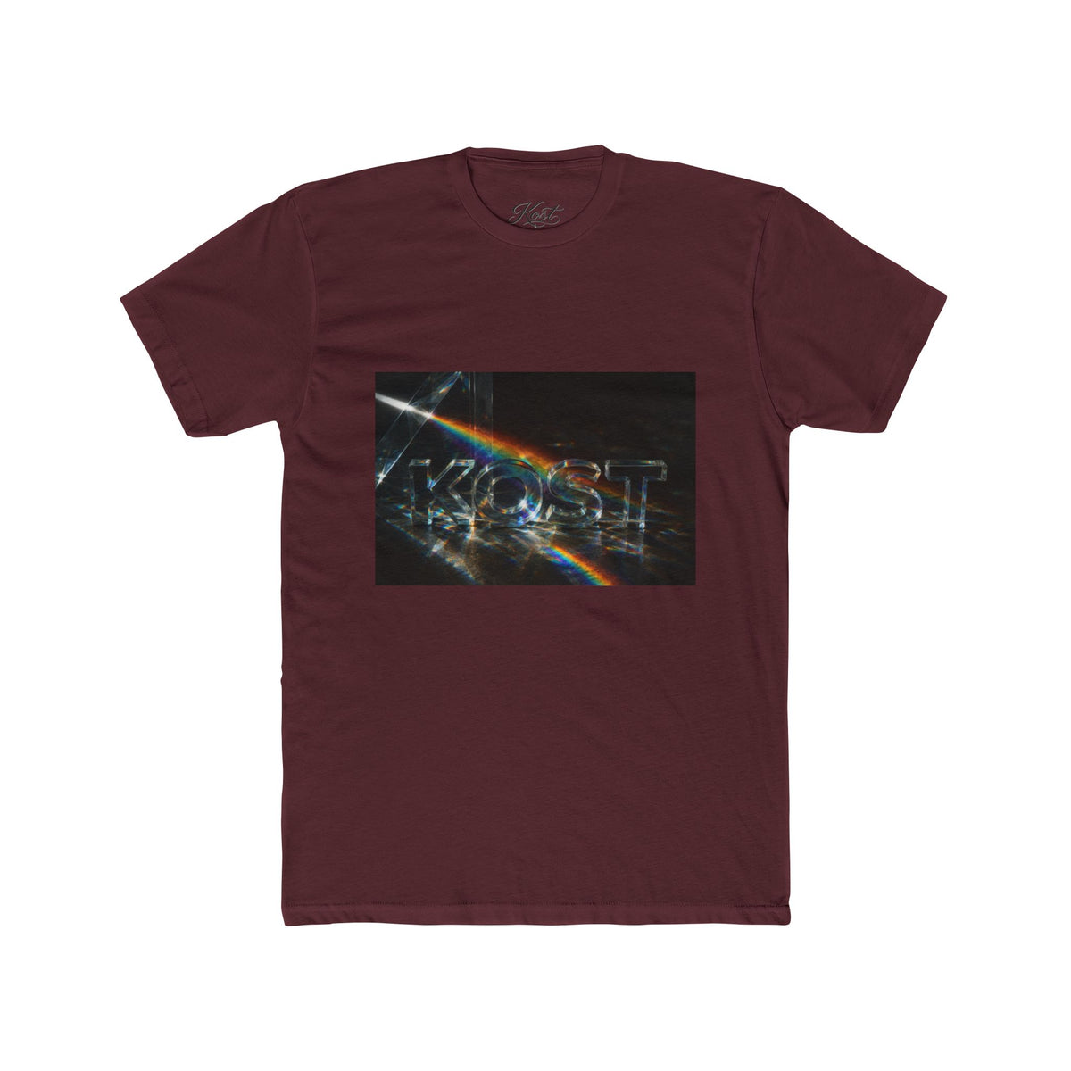 Abstract Rainbow Distortion Graphic T-Shirt