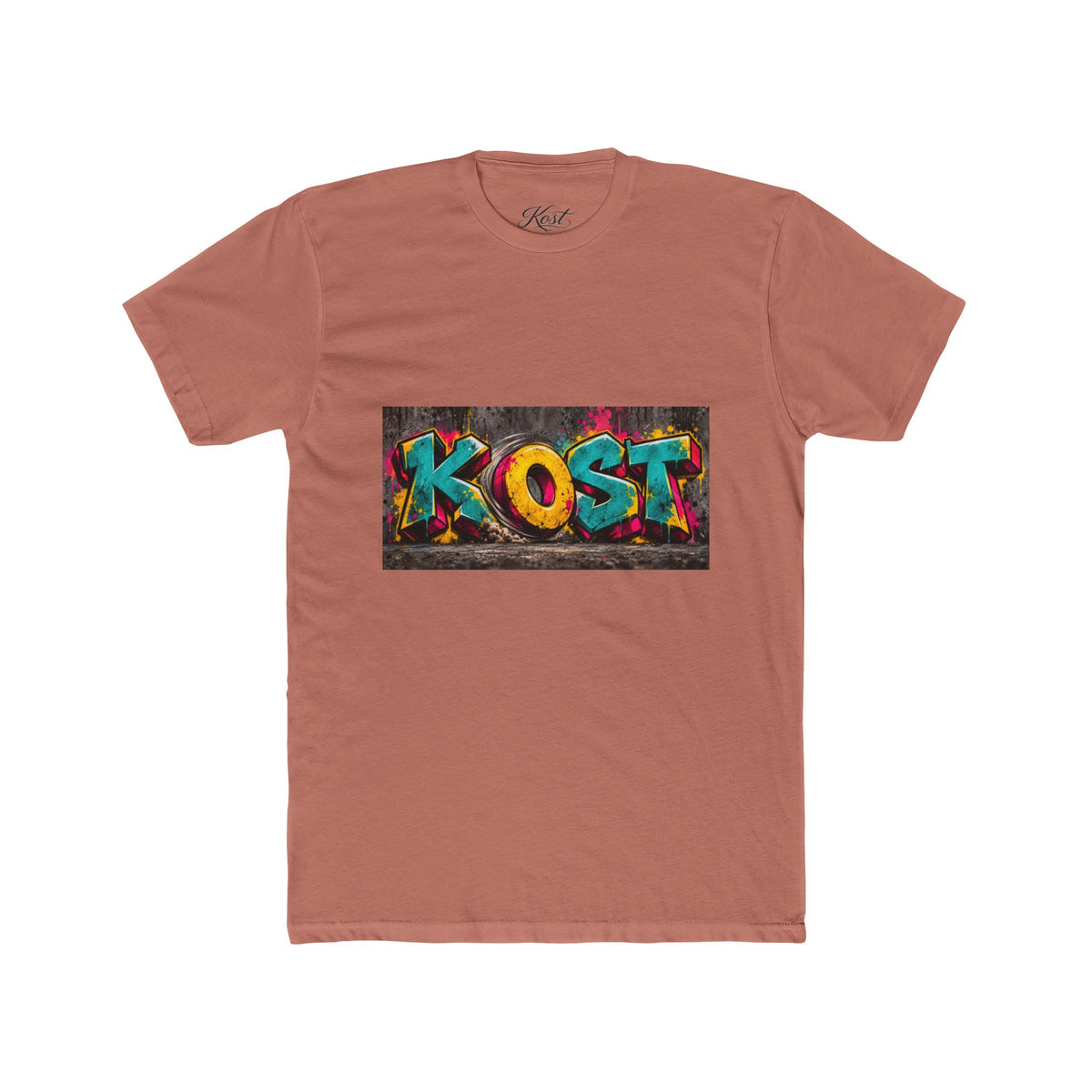 KOST Graffiti Tee — Colorful Street Art Crewneck