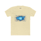 KOST Blue Burst Graphic Tee — Retro Tech Logo T-Shirt