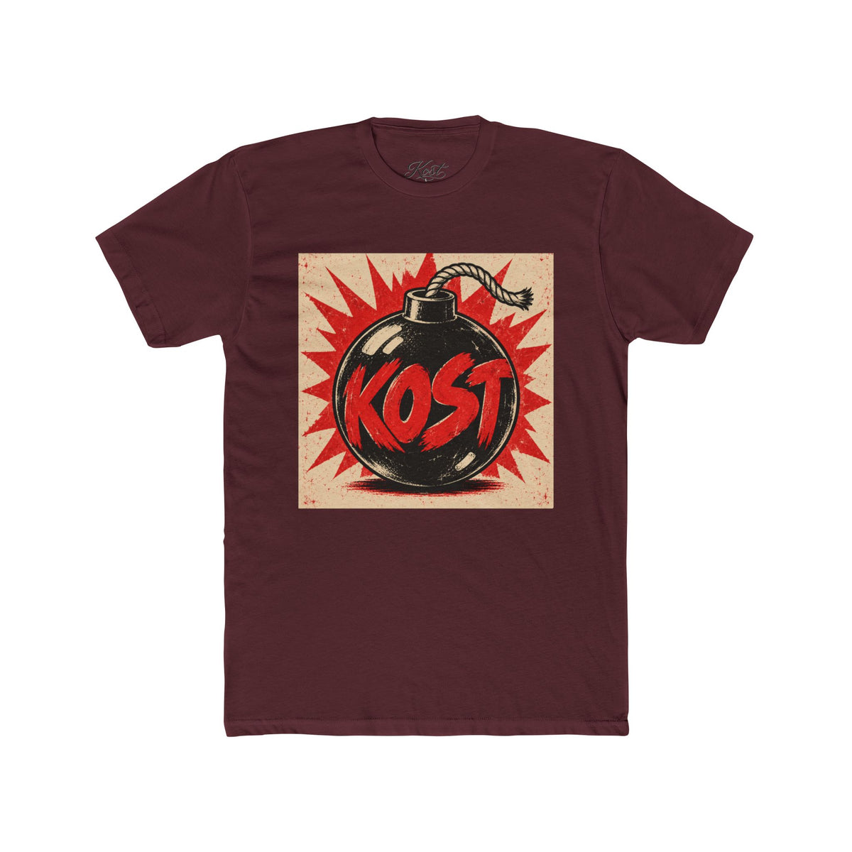 KOST Bomb Graphic Tee — Retro Explosive Band Shirt
