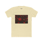 Abstract Red Bokeh Graphic Tee — 'Rogue' Script Design