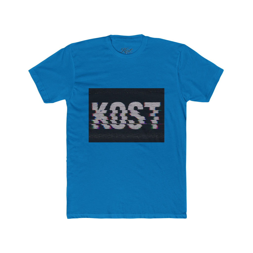 KOST Glitch Logo Tee — Retro Vaporwave Graphic T‑Shirt